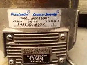 Used Cummins Alternator (Stock #12800LC)) Part Image