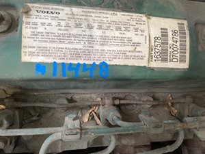 Used 1995 Volvo VED7 Engine Assy (Stock #11448)) Part Image