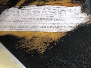 Used 1999 Caterpillar C10 Engine Assy (Stock #9852)) Part Image