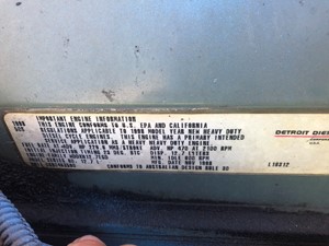 Used 1999 Detroit Series 60 12.7 DDEC III Engine Assy (Stock #10683)) Part Image
