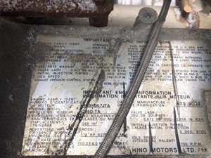 Used 2004 Hino J05D-TA Engine Assy (Stock #9176)) Part Image