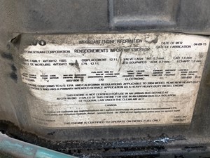 Used 2004 Volvo VED12D Engine Assy (Stock #13240)) Part Image