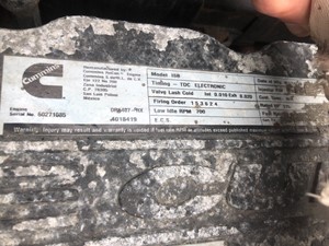 Used 2005 Cummins ISB Engine Assy (Stock #8227)) Part Image