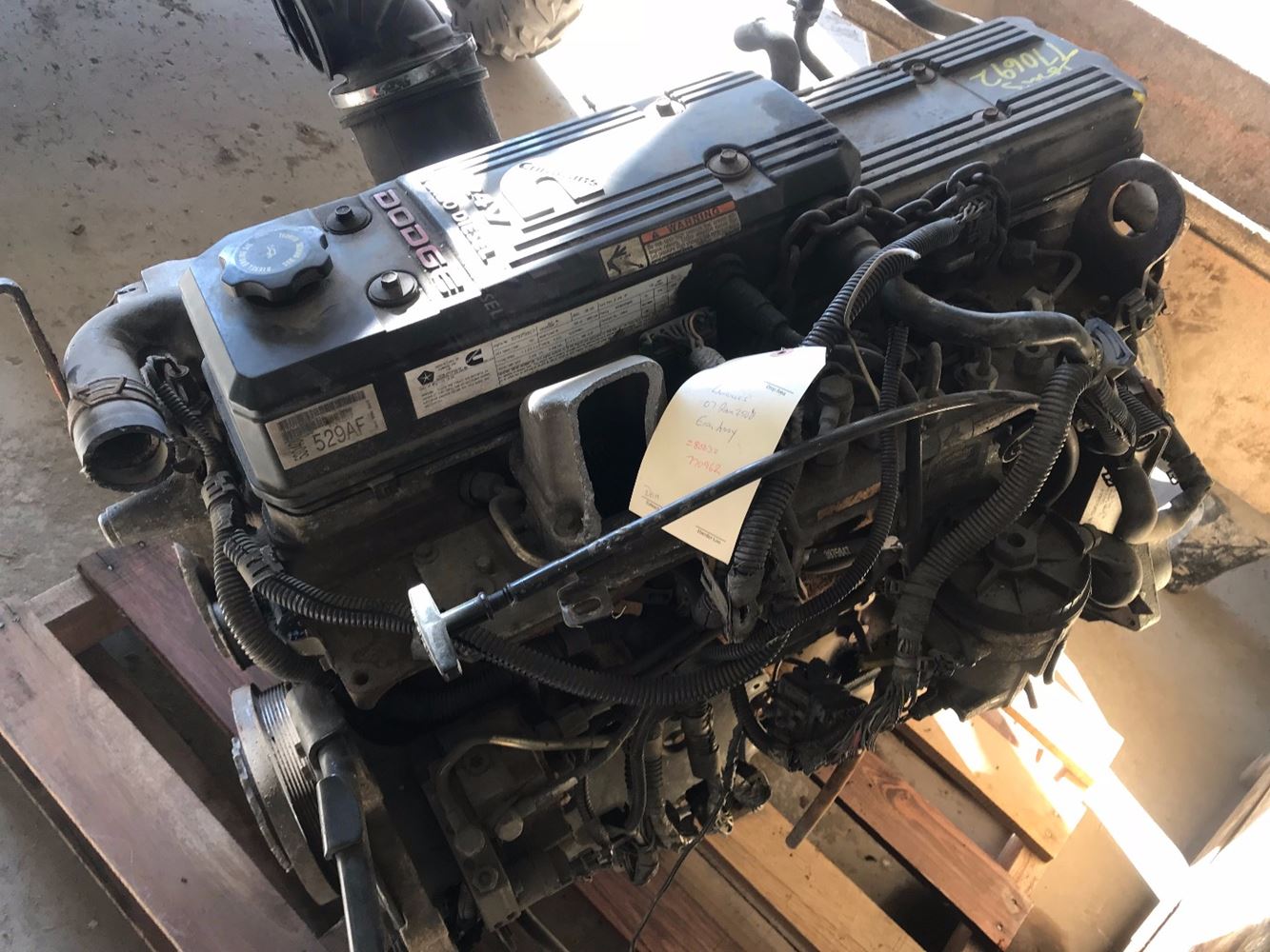 2007 Cummins ISB (Stock #6589) | Engine Assys | TPI dodge motor wiring harnesses 