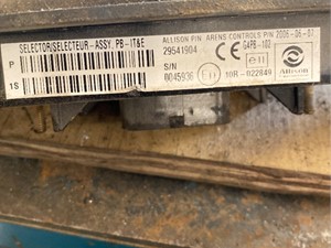Used Allison UNIVERSAL Trans Misc Part (Stock #12635)) Part Image