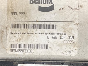 Used Bendix 300 222 ABS ECM Image