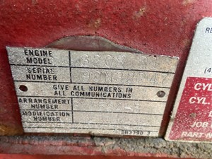 Used Caterpillar 3208 Engine Assy (Stock #13189)) Part Image