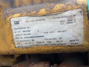 Used Caterpillar C10 Engine Assy (Stock #12405)) Part Image
