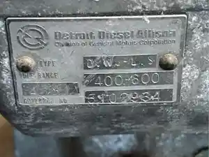 Used Detroit 6V71 Turbo (Stock #13781)) Part Image