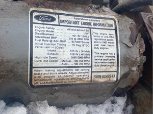Used Ford 6.6L Engine Core Image