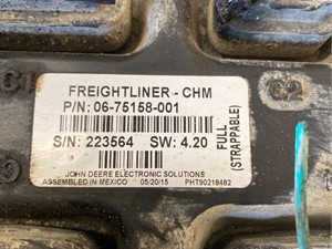 Used 2009 Freightliner M2 106 Vehicle ECM (Stock #13056)) Part Image