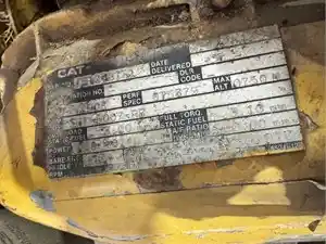 Used 1985 Caterpillar 3208 Engine Assy (Stock #15892)) Part Image