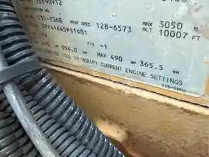 Used 1996 Caterpillar 3406E Engine Assy (Stock #16286)) Part Image