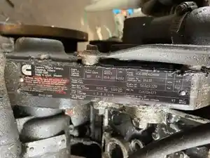 Used 1997 Cummins 6BT 5.9 Engine Assy (Stock #13703)) Part Image