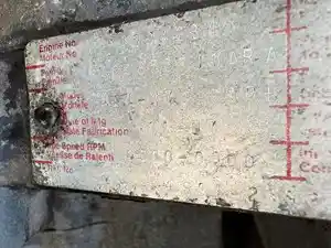 Used 1997 Cummins N14E Engine Assy (Stock #16200)) Part Image
