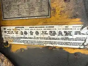 Used 2002 Caterpillar C10 Engine Assy (Stock #16752)) Part Image