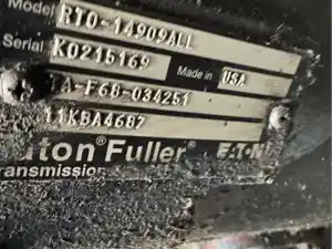 Used 2003 Eaton/Fuller RTO14909ALL Transmission Assy (Stock #15963)) Part Image