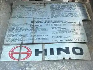 Used 2005 Hino J05D-TA Engine Assy (Stock #16369)) Part Image