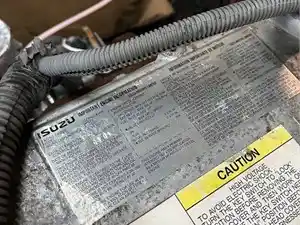 Used 2005 Isuzu 6HK1X Engine Assy (Stock #14293)) Part Image