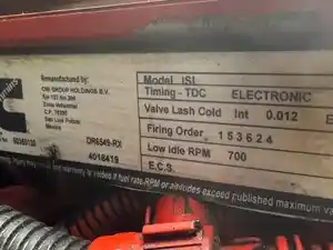 Used 2008 Cummins ISL Engine Assy Image