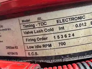 Used 2008 Cummins ISL Engine Assy Image
