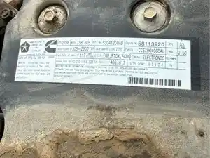 Used 2012 Cummins ISB Engine Assy (Stock #16434)) Part Image