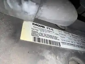 Used 2012 PACCAR PX-6 Engine Assy (Stock #15479)) Part Image