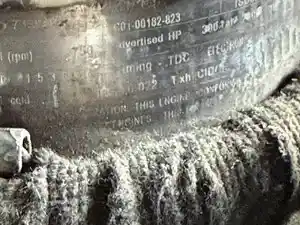 Used 2013 Cummins ISC Engine Assy (Stock #297-1)) Part Image