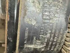 Used 2013 Cummins ISC Engine Assy (Stock #15907)) Part Image