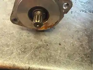 Used 2014 Detroit DD13 - DD15 Steering Pump (Stock #17201)) Part Image
