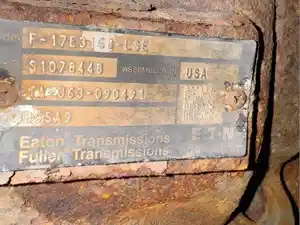 Used 2015 Eaton/Fuller F-17E316B-LSE Transmission Assy (Stock #15782)) Part Image