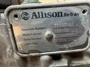 Used Allison 3000RM Transmission Assy (Stock #15643)) Part Image