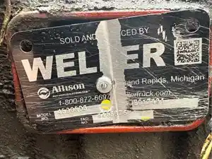 Used Allison 4500RDS Transmission Assy (Stock #16962)) Part Image