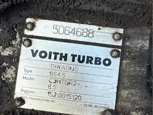 Used Universal VOITH C3HT0R2-8.5 Transmission Assy (Stock #16117)) Part Image
