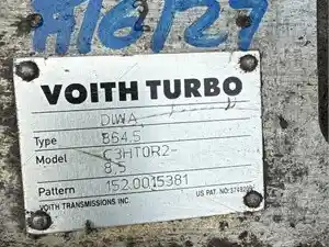 Used Universal VOITH C3HT0R2-8.5 Transmission Assy (Stock #16127)) Part Image