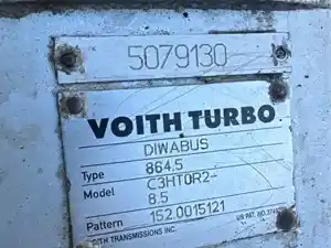 Used VOITH C3HT0R2-8.5 Transmission Assy (Stock #15568)) Part Image