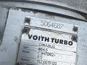 Used VOITH C3HT0R2-8.5 Transmission Assy (Stock #15569)) Part Image