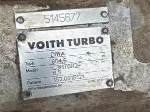 Used VOITH C3HT0R2-8.5 Transmission Assy (Stock #15574)) Part Image