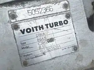 Used VOITH C3HT0R2-8.5 Transmission Assy (Stock #15584)) Part Image