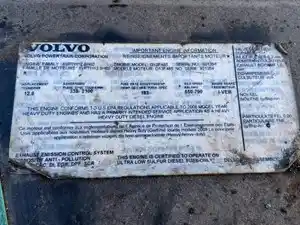 Used Volvo D13F Engine Assy (Stock #11693)) Part Image