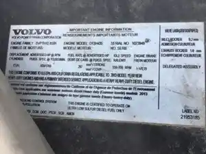Used Volvo D13H Engine Assy (Stock #11452)) Part Image