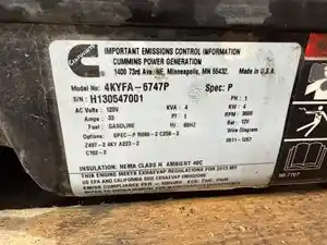 Used onan RV QG 4000 EVAP Genset (Stock #16102)) Part Image