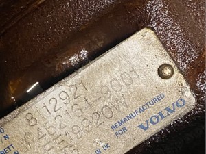 Used Volvo D12 Turbo (Stock #12980)) Part Image