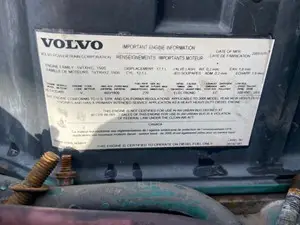Used Volvo VED12D Engine Assy (Stock #13736)) Part Image