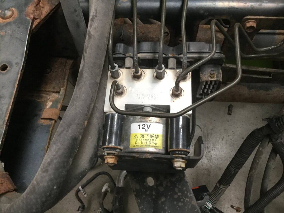 Abs Control Module Location