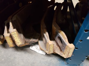 Used Engine Mount (Stock #mount rack caterpillar)) Part Image