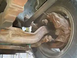 Used 1994 FORD F-700 Front Axle, Complete (Stock #6A1E49545)) Part Image