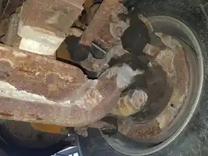 Used 2004 FREIGHTLINER FL-112 Front Axle, Complete (Stock #6A1E49619)) Part Image