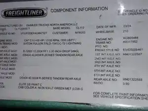 Used 2004 FULLER FRLO-15410C-T2 LIGHTNING Transmission Assy (Stock #3A1E48608)) Part Image