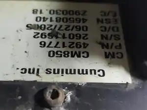 Used 2006 CUMMINS ISB 5.9 EGR/COMMON RAIL ECM (Stock #68A1E53772)) Part Image